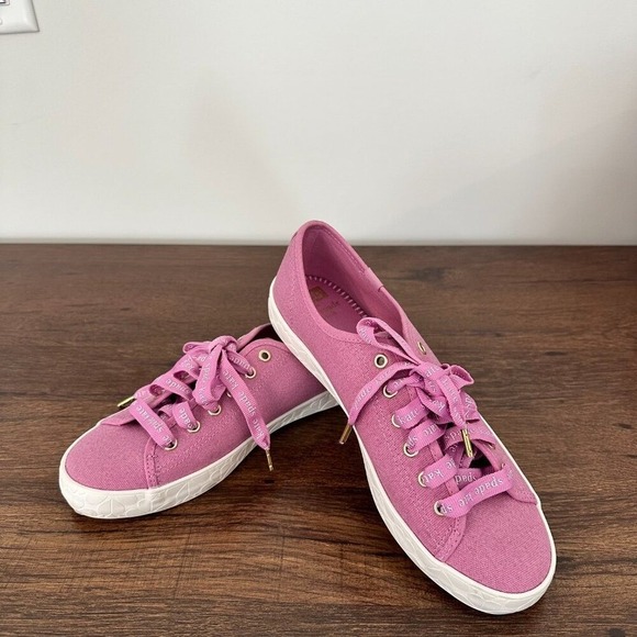 Keds x Kate Spade New York Kickstart Logo Foxing Sneakers- Size 8.5 - Picture 10 of 10